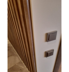 Рейка сращенная (дуб) 10x20мм 1м